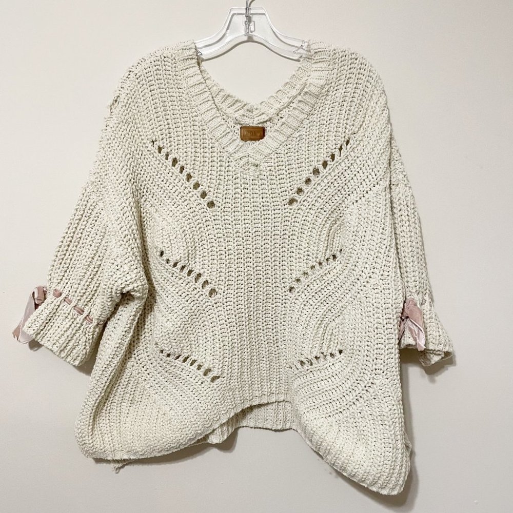 POL Cream Knit Sweater
